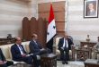 Arnous, Ahmad discuss developing Syrian-Indian relations