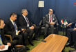 Minister Sabbagh discusses with several counterparts bilateral cooperation and Israeli escalation, New York