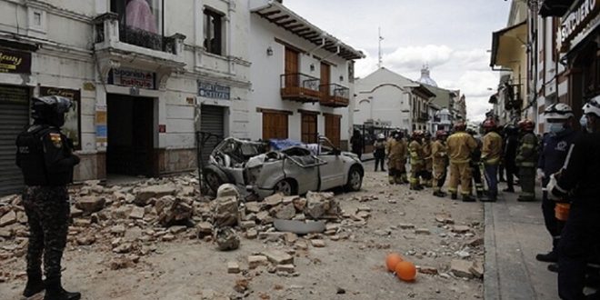 14 muertos por el terremoto que sacudió Ecuador y Perú