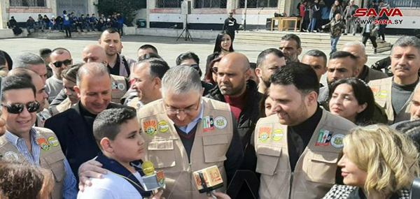 Apoyo psicológico y físico para los niños sirios afectados por los terremotos