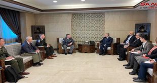 Canciller sirio recibe a Jefe de la Misión de Supervisión de la Tregua en Oriente Medio
