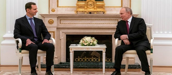 Cumbre en Moscú entre los presidentes Al-Assad y Putin