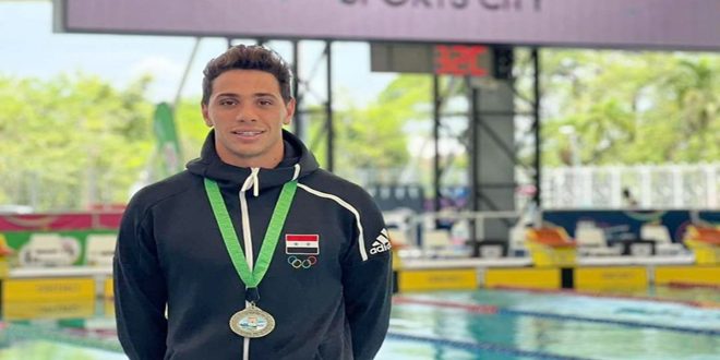 Nadador sirio gana medalla de plata en Campeonato Internacional de Natación de Malasia