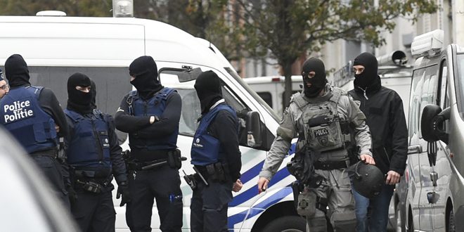 Siete terroristas arrestados en Bélgica
