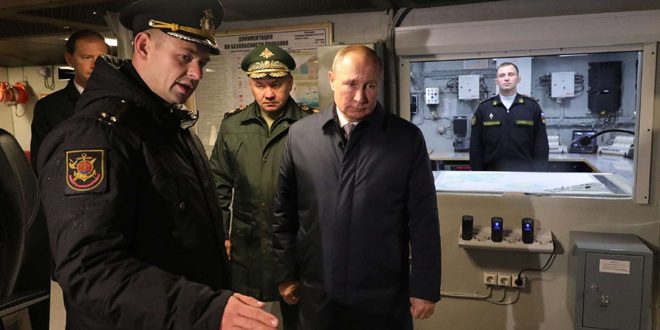 Putin visita cuarteles de las fuerzas rusas en las regiones de Jersón y Lugansk