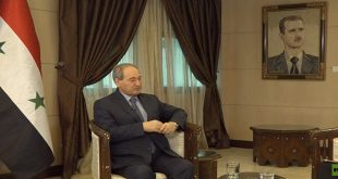 Canciller sirio comenta sobre relaciones de Siria con Qatar, Arabia Saudita y Egipto
