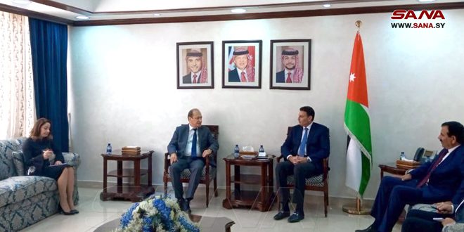 Siria y Jordania analizan formas para mejorar la cooperación parlamentaria