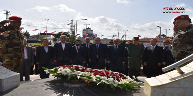 Homenaje a los mártires en Siria