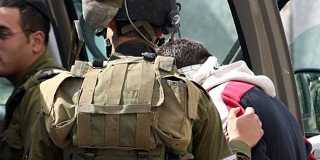 Tropas israelíes arrestan a un niño en norte de Jerusalén ocupada