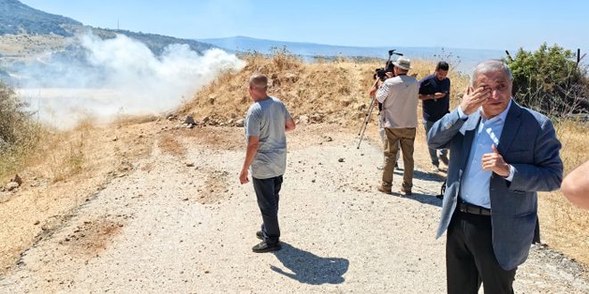 Ejército israelí hiere a un parlamentario libanés y a varios periodistas en el sur de Líbano