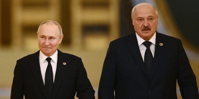 La contraofensiva fracasó, afirma Putin durante su encuentro con Lukashenko