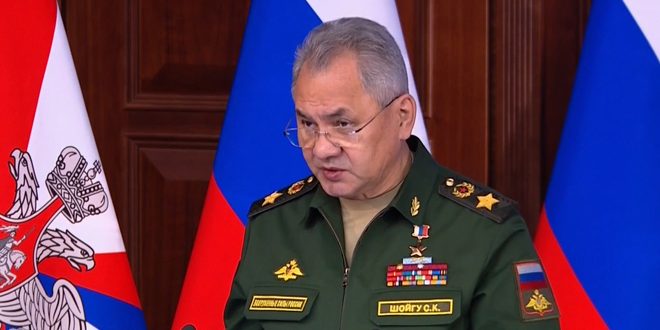 Ministro de Defensa ruso, Serguéi Shoigú