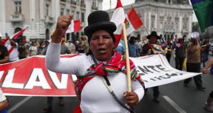Reportan protestas de barrios populares contra gobierno en Perú