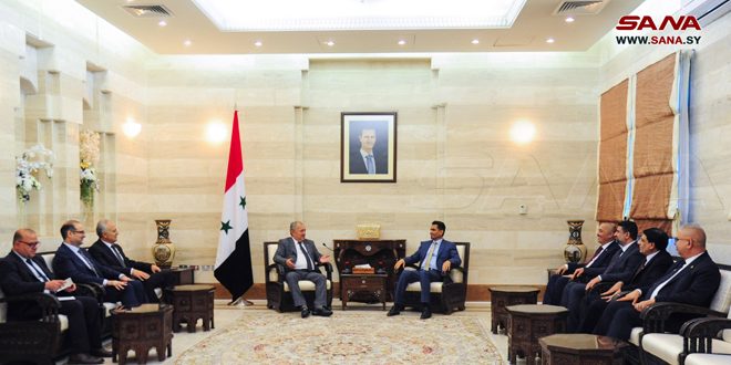 Siria e Irak analizan vías para mejorar cooperación en campos de transporte e intercambio de mercancías