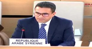 Siria denuncia explotación del tema de derechos humanos para implementar presiones políticas y agendas de chantaje