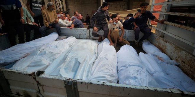 Asciende a más de 5000 la cifra de palestinos muertos por los bombardeos israelíes en Gaza
