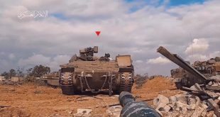 1.000 vehículos militares israelíes fueron destruidos durante 100 días de agresión contra Gaza