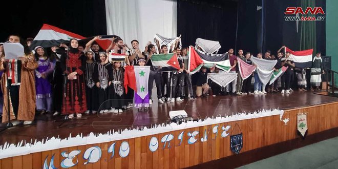 Estudiantes sirios en Cuba participan en jornada cultural en la Escuela Latinoamericana de Medicina