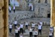 Jornada de Yoga en el histórico Crac de los Caballeros en Siria (+fotos)