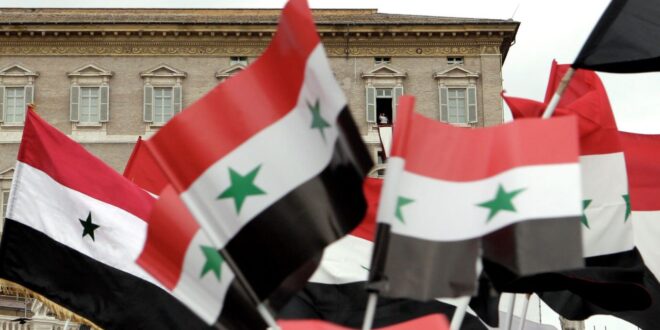 Bandera de la República Árabe Siria (vídeo)