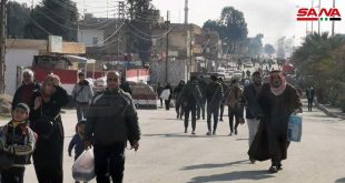 آوارگی اهالی از محلات جنوبی حسکه در پی درگیر‎ی ها در اطراف زندان ثانویه - 22-1-2022