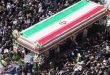 مراسم تشییع پیکر رئیس جمهور ایران در مشهد