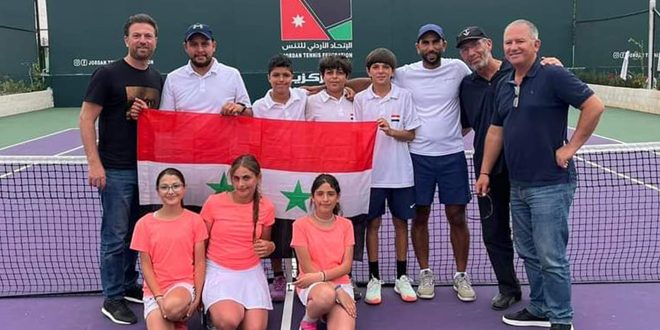 L’équipe syrienne de tennis junior se qualifie pour les finales du Championnat d’Asie U-12