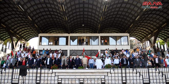 Coup d’envoi du premier tournoi diplomatique arabe de football à Damas