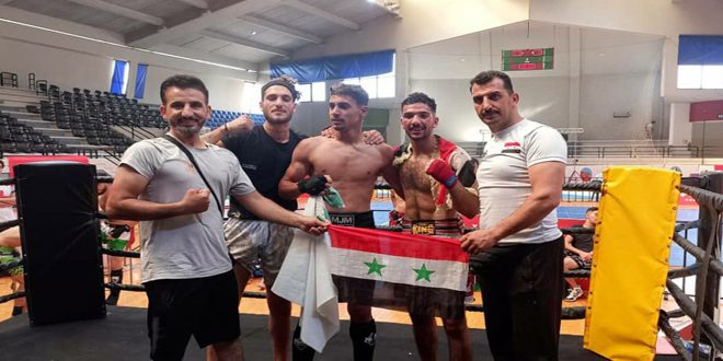 41 médailles pour la Syrie à la 2e coupe ouverte des clubs arabes de combats