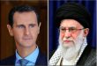 הנשיא אל-אסד שלח מברק תנחומים למנהיג המפכה האסלמית עלי ח’אמנאי על מותם של הנשיא ושר החוץ