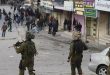 עשרות פלסטינים נפצעו היום כשנתקפו על ידי כוחות הכבוש הישראליים בעיר אלקודס הכבושה