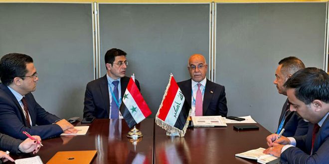 Syrian and Iraqi health ministers discuss ways to enhance cooperation