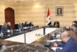 Meeting at Cabinet to discuss providing services to Aleppo province