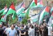 تجمع اعتراضی در دمشق در محکومیت جنایات اشغالگران صهیونیست علیه اسرای فلسطینی