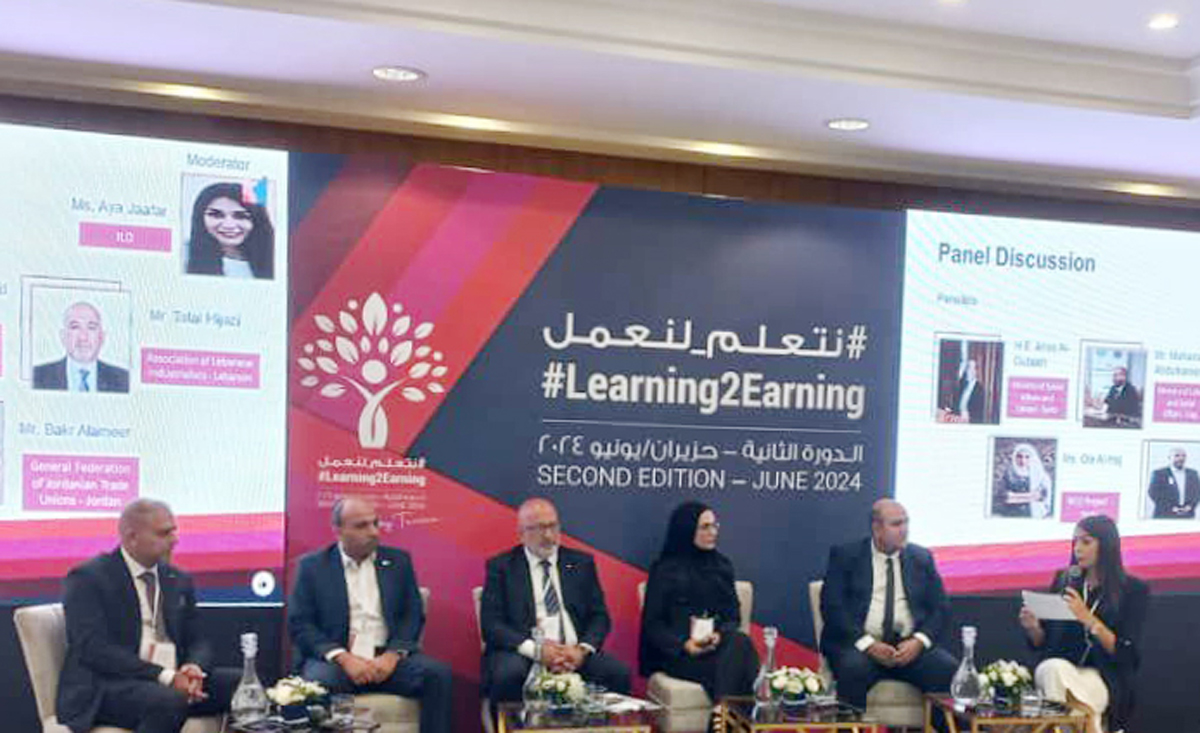 شرکت سوریه در دومین نشست منطقه ای درباره یادگیری جوانان و انتقال به کار شایسته در تونس 27-6-2024